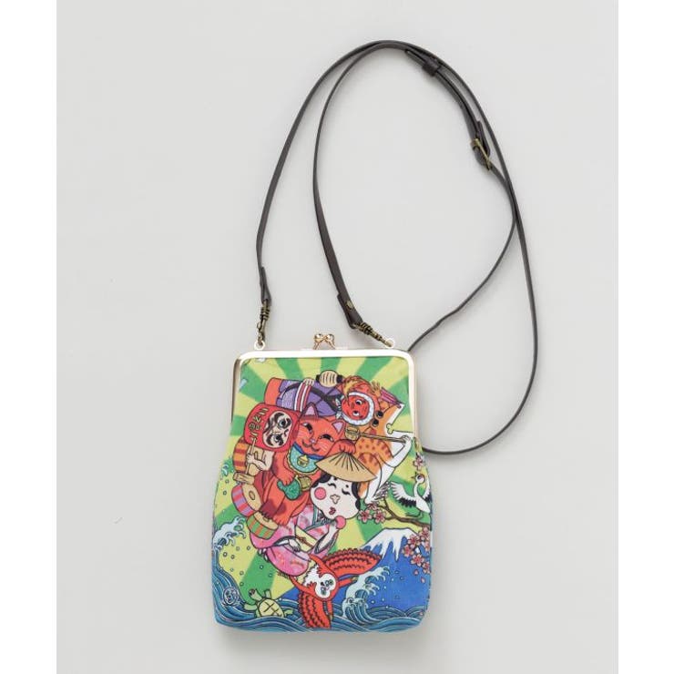 【カヤ】携帯ショルダー《鈴木ひょっとこ×倭物やカヤ》 | アミナコレクション  | 詳細画像4 