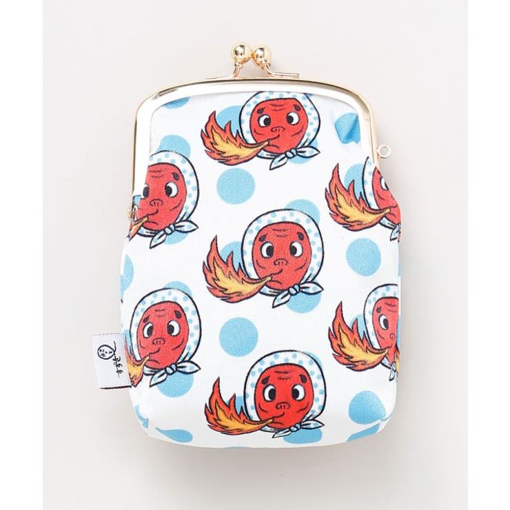 ホワイト×レッド | 【カヤ】ひょっとコンロマルチがま《鈴木ひょっとこ×倭物やカヤ》 | アミナコレクション 