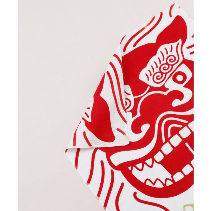 【カヤ】注染手ぬぐい 獅子舞 | アミナコレクション  | 詳細画像3 