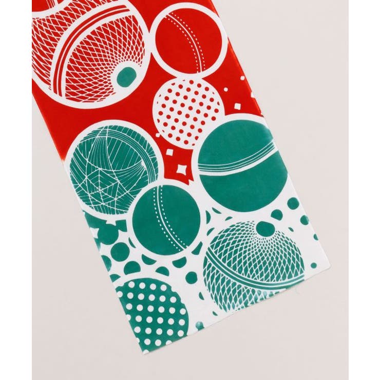 【カヤ】注染手ぬぐい クリスマス手毬 | アミナコレクション  | 詳細画像2 