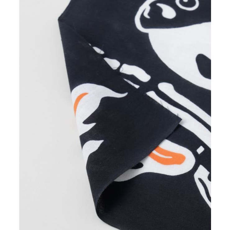 【カヤ】骸骨おかひょこ手拭 | アミナコレクション  | 詳細画像2 