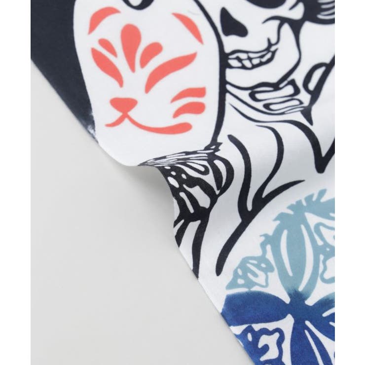 【カヤ】骸骨夫婦手拭 | アミナコレクション  | 詳細画像3 