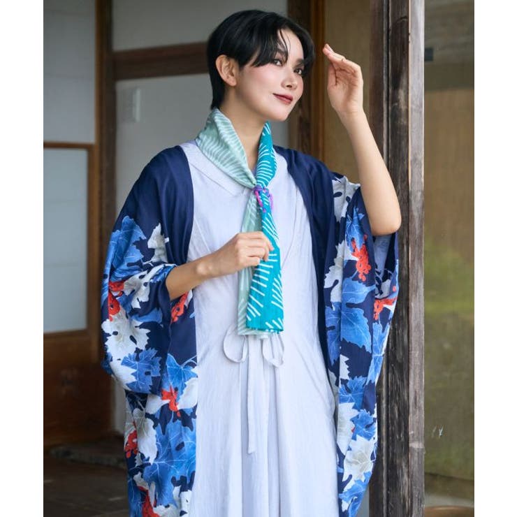 【カヤ】松葉 注染長手拭い | アミナコレクション  | 詳細画像1 