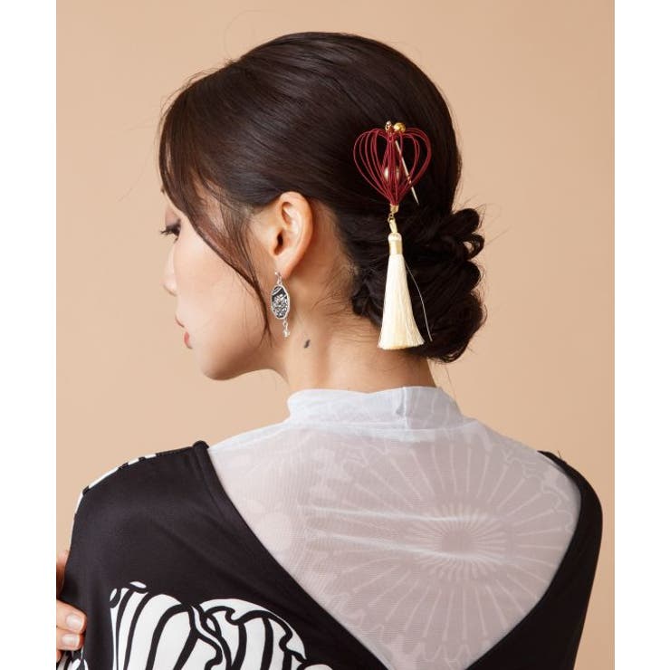 【倭物やカヤ】鬼灯飾りかんざし | アミナコレクション  | 詳細画像1 