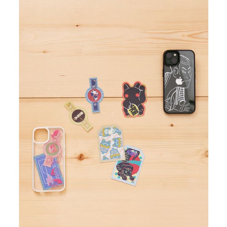 【カヤ】[iPhone13/14/15]スマホ透明包み | アミナコレクション  | 詳細画像1 