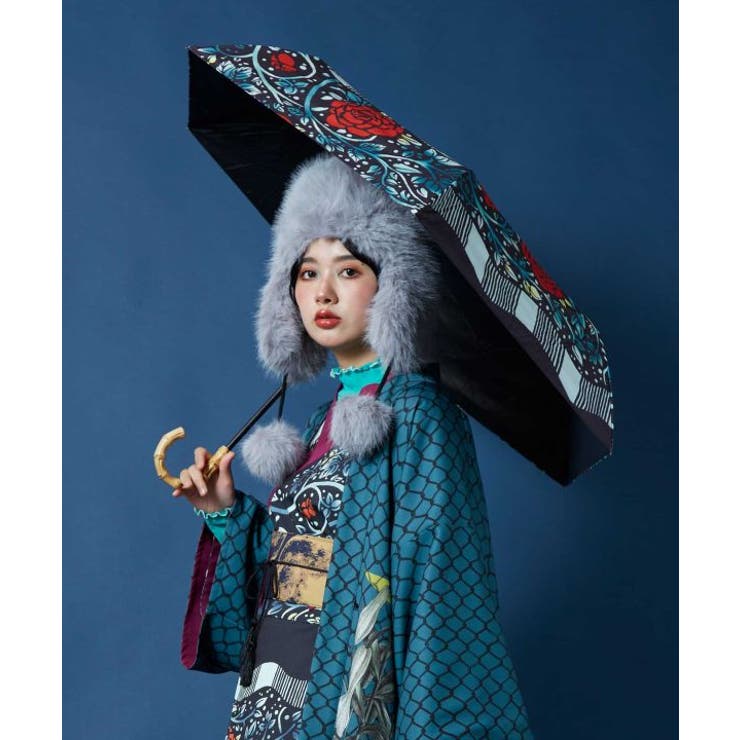 【カヤ】折りたたみ日傘《重宗玉緒×倭物やカヤ》 | アミナコレクション  | 詳細画像16 