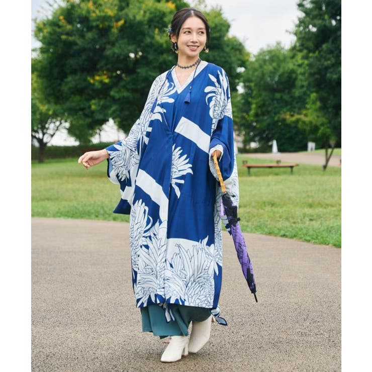 【カヤ】花影日傘【晴雨兼用・遮光性99.99%】 | アミナコレクション  | 詳細画像1 