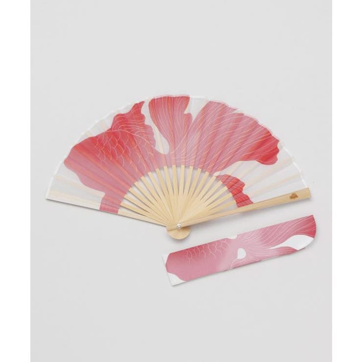 レッド | 【カヤ】夏の扇子 | アミナコレクション 
