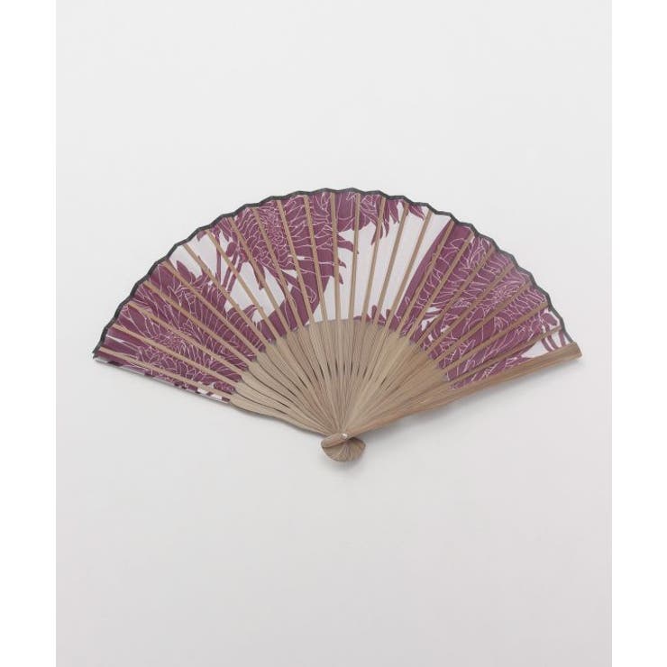 【カヤ】花影扇子 | アミナコレクション  | 詳細画像1 