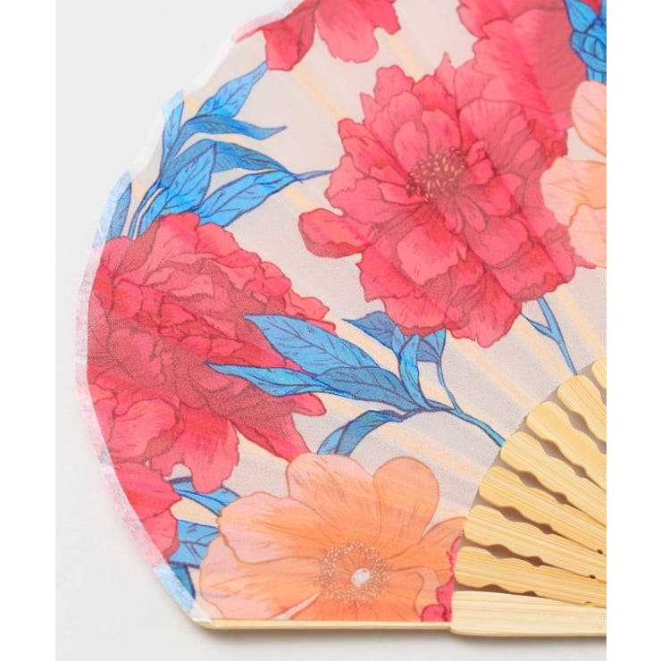 【カヤ】花便り扇子 | アミナコレクション  | 詳細画像3 