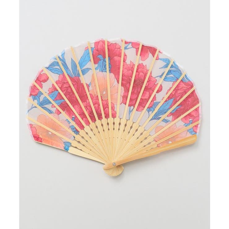 【カヤ】花便り扇子 | アミナコレクション  | 詳細画像7 