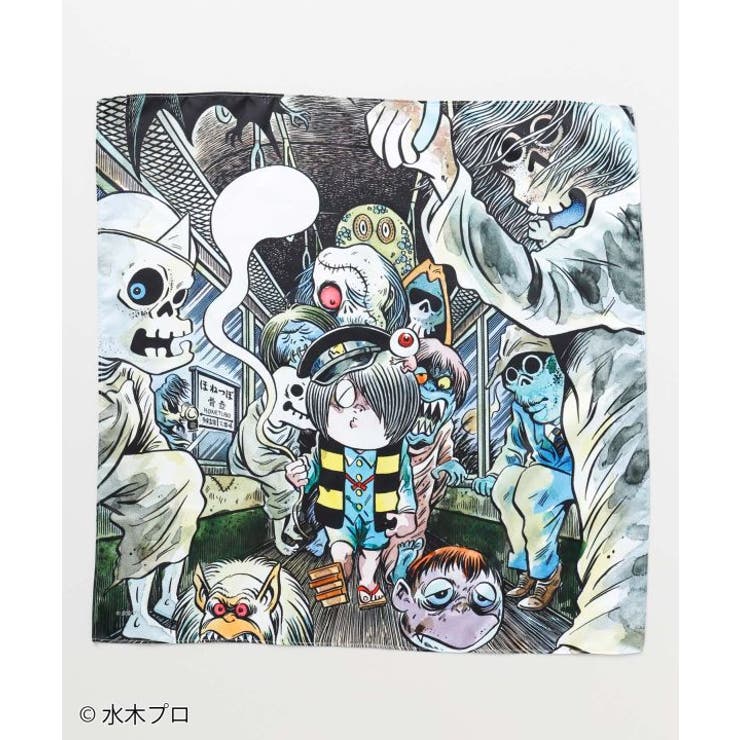 その他2 | 【カヤ】ゲゲゲの鬼太郎 撥水風呂敷《水木しげる》 | アミナコレクション 