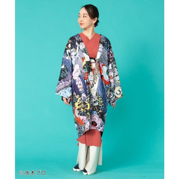 【カヤ】リバーシブル羽織《水木しげる》 | アミナコレクション | 詳細画像11 