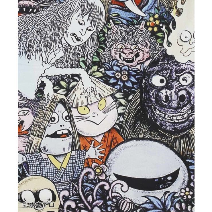 【カヤ】リバーシブル羽織《水木しげる》 | アミナコレクション | 詳細画像18 