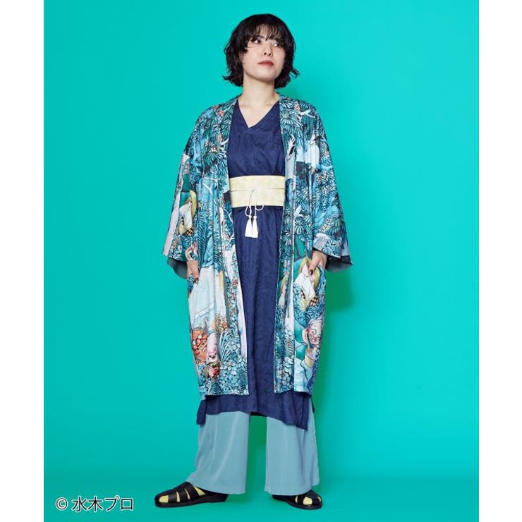 【カヤ】リバーシブル羽織《水木しげる》 | アミナコレクション | 詳細画像6 