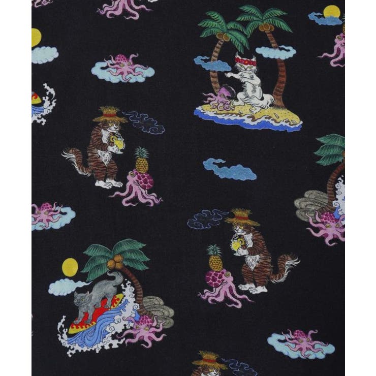 ☆★ 石黒亜矢子×カヤ コラボアロハ ★☆ カヤ】アロハシャツMサイズ《石黒亜矢子×倭物やカヤ》 | カヤ