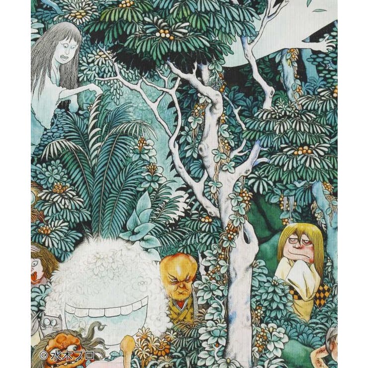 【カヤ】アロハシャツ（Lサイズ）《水木しげる》 | アミナコレクション | 詳細画像6 