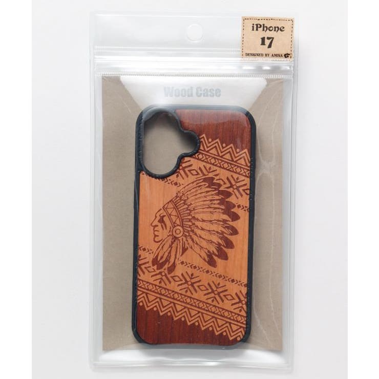 【チャイハネ】iPhone17 ネイウッドスマホケース | アミナコレクション  | 詳細画像2 