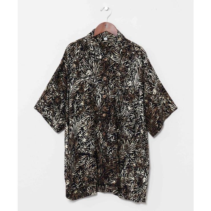 【チャイハネ】ウミバティメンズシャツ | アミナコレクション  | 詳細画像1 
