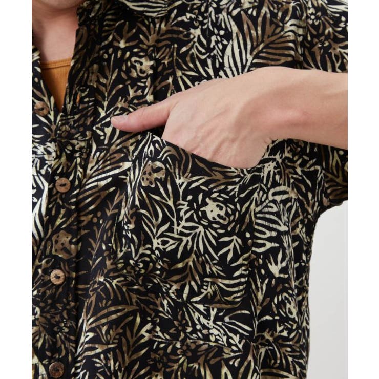 【チャイハネ】ウミバティメンズシャツ | アミナコレクション  | 詳細画像8 