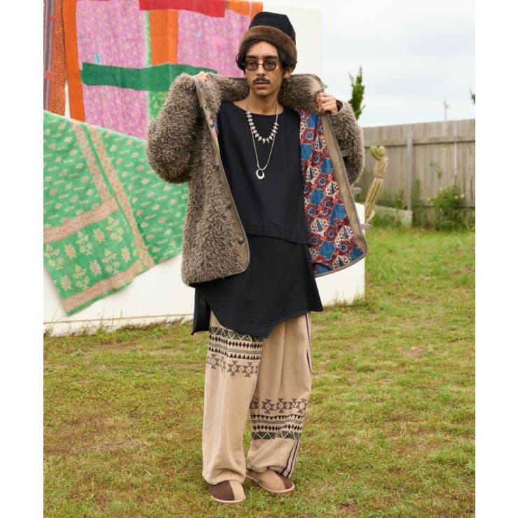 チャイハネ】モケベメンズジャケット[品番：ACNW0026779]｜アミナ