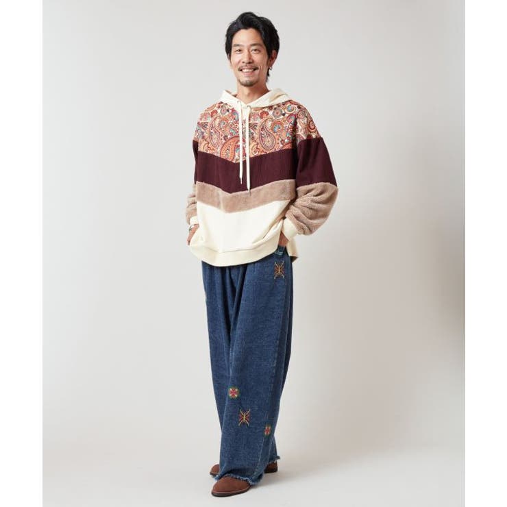 【チャイハネ】ファーベルメンズフーディー | アミナコレクション | 詳細画像4 