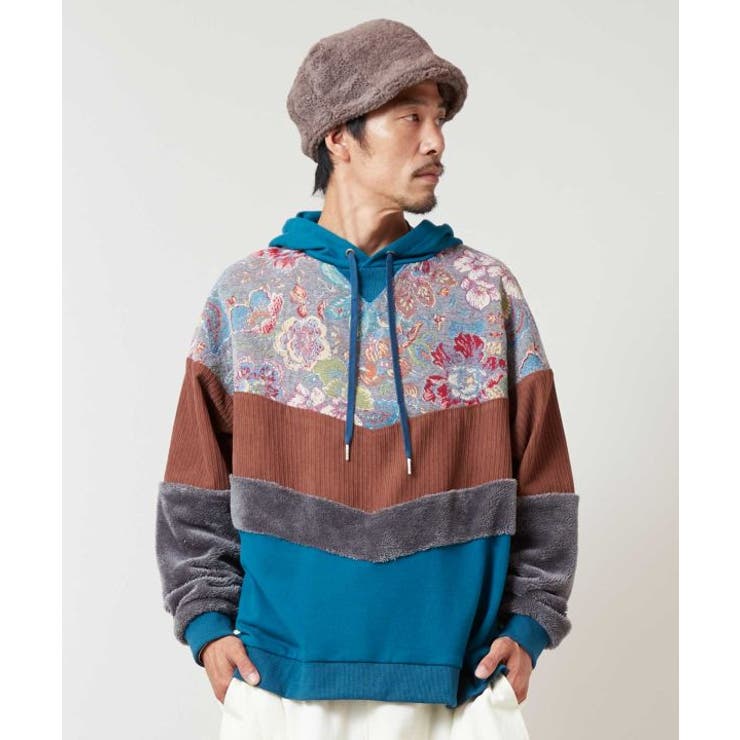 【チャイハネ】ファーベルメンズフーディー | アミナコレクション | 詳細画像5 