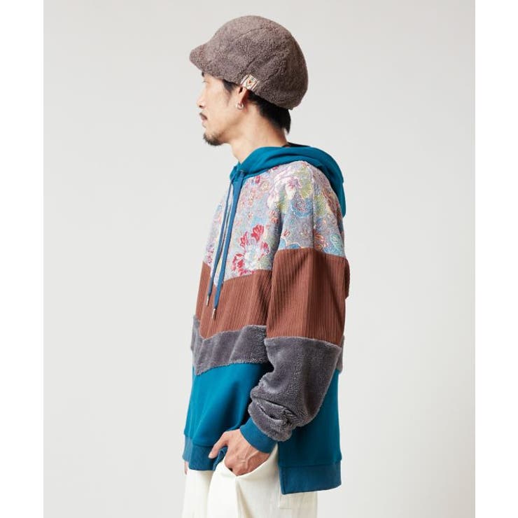 【チャイハネ】ファーベルメンズフーディー | アミナコレクション | 詳細画像7 