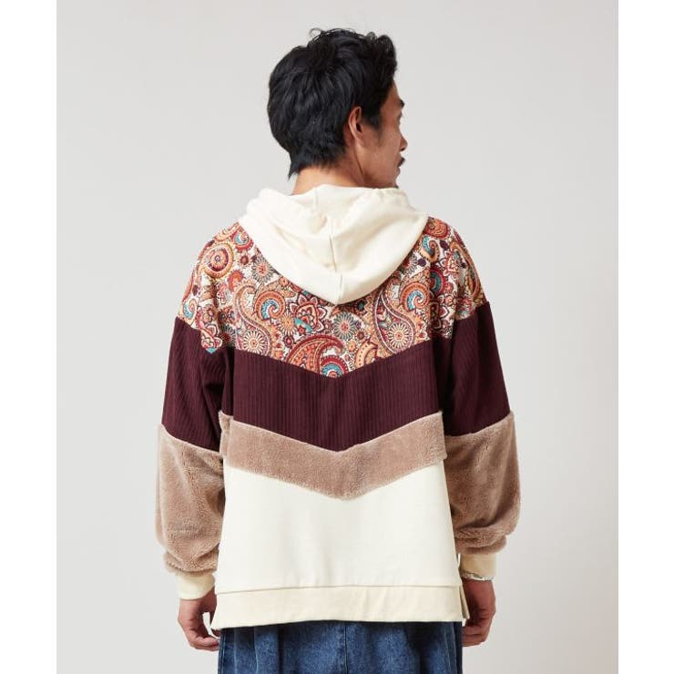 【チャイハネ】ファーベルメンズフーディー | アミナコレクション | 詳細画像9 