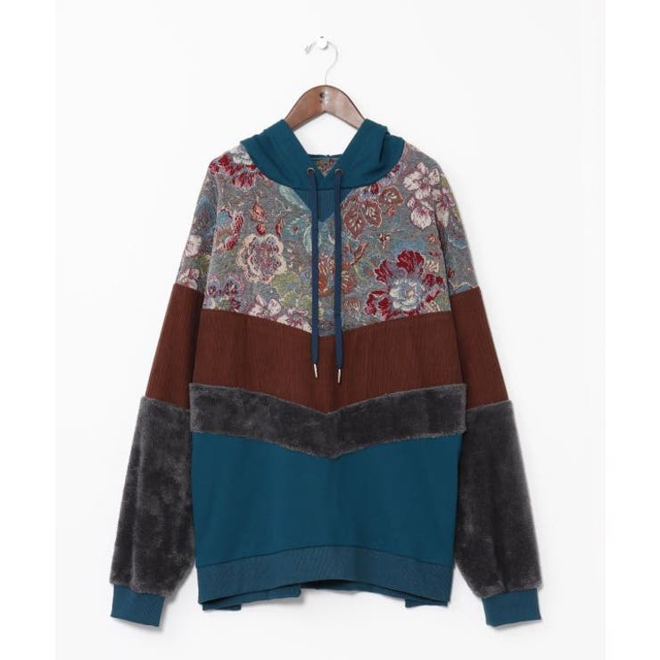 グリーン | 【チャイハネ】ファーベルメンズフーディー | アミナコレクション