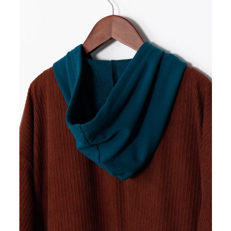 【チャイハネ】ファーベルメンズフードカーディガン | アミナコレクション | 詳細画像10 