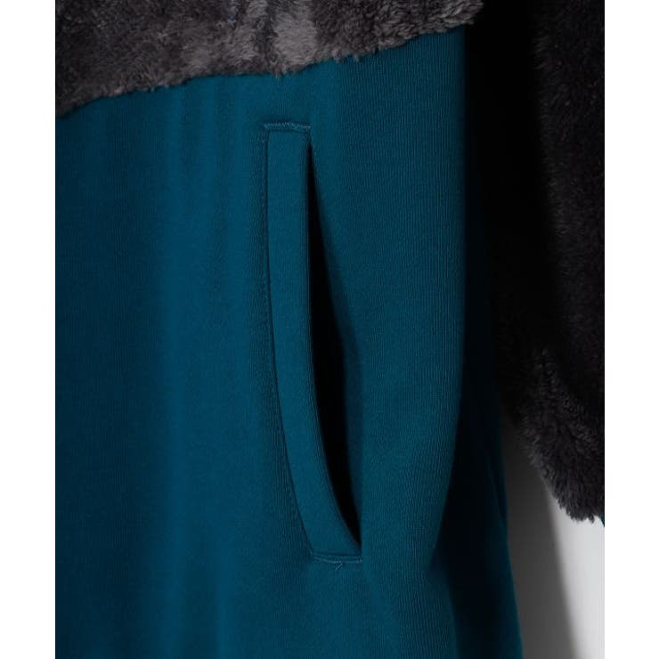 【チャイハネ】ファーベルメンズフードカーディガン | アミナコレクション | 詳細画像8 