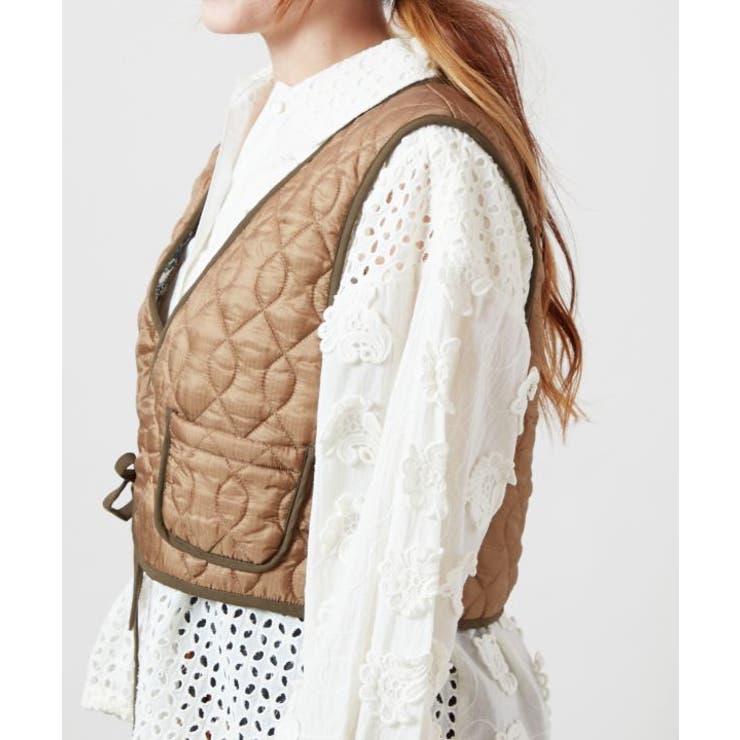 【チャイハネ】イキライドキルティングベスト | アミナコレクション  | 詳細画像10 