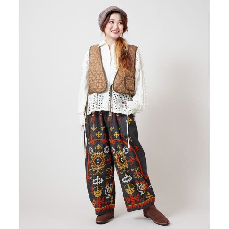 【チャイハネ】イキライドキルティングベスト | アミナコレクション  | 詳細画像2 