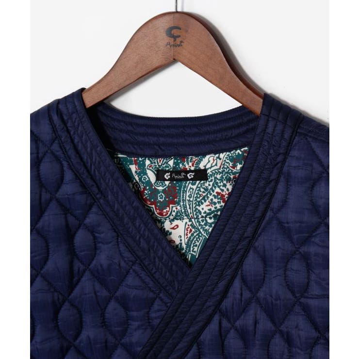 【チャイハネ】イキライドメンズキルティングベスト | アミナコレクション | 詳細画像10 