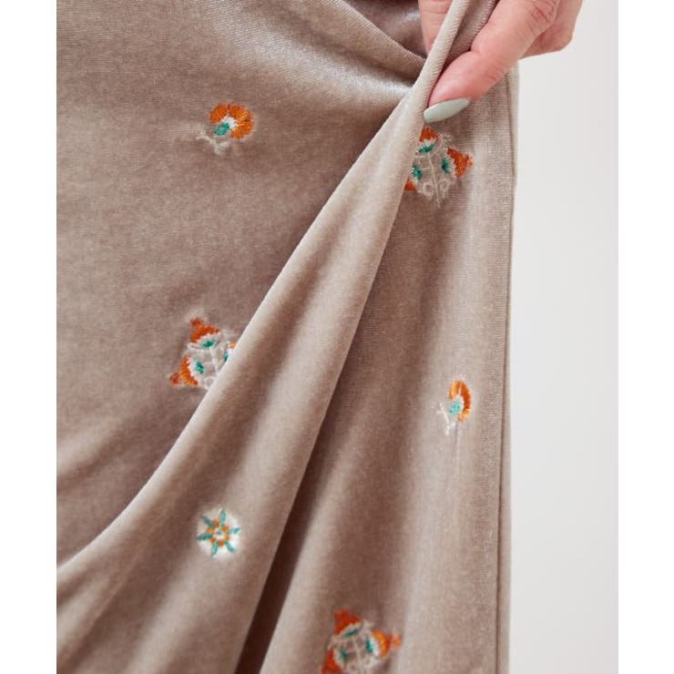 【チャイハネ】ロクアーベロアパンツ | アミナコレクション  | 詳細画像10 