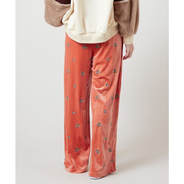 【チャイハネ】ロクアーベロアパンツ | アミナコレクション  | 詳細画像9 