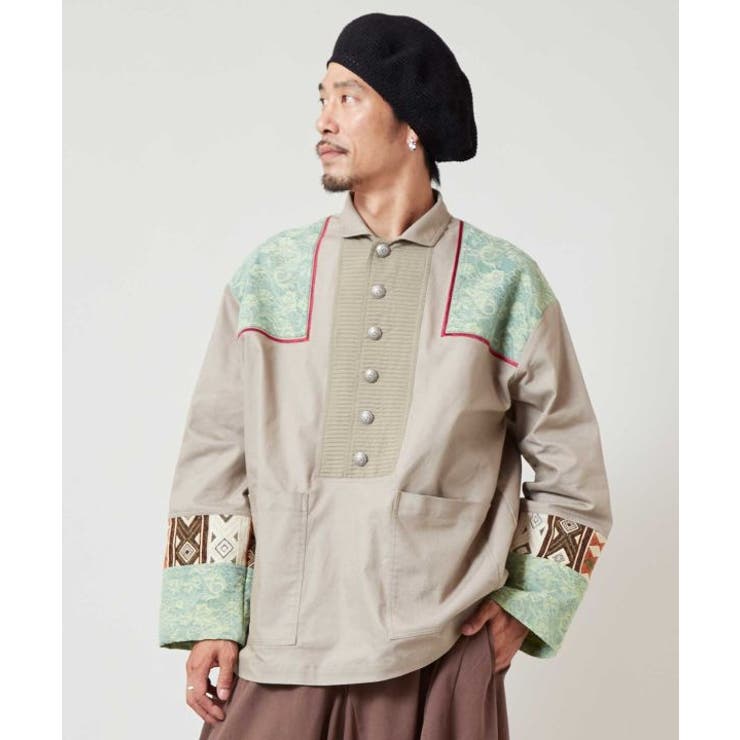 【チャイハネ】ヤオリメンズＴＯＰ | アミナコレクション | 詳細画像6 
