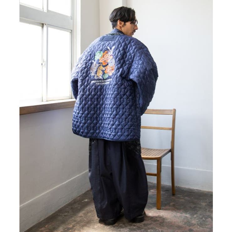 【チャイハネ】ヤオリ異素材パッチワークMEN'Sパンツ | アミナコレクション | 詳細画像19 