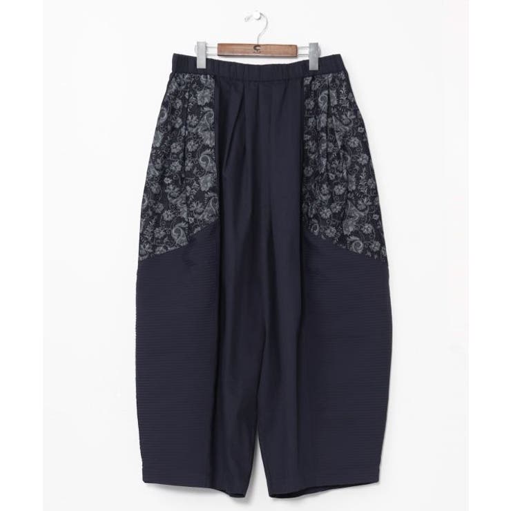 【チャイハネ】ヤオリ異素材パッチワークMEN'Sパンツ | アミナコレクション | 詳細画像4 