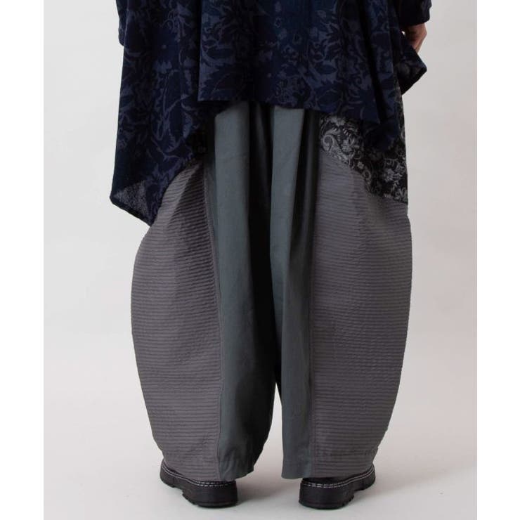【チャイハネ】ヤオリ異素材パッチワークMEN'Sパンツ | アミナコレクション | 詳細画像8 