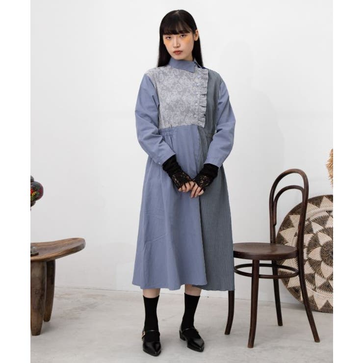 ブルー | 【チャイハネ】ノワリユワンピース | アミナコレクション 