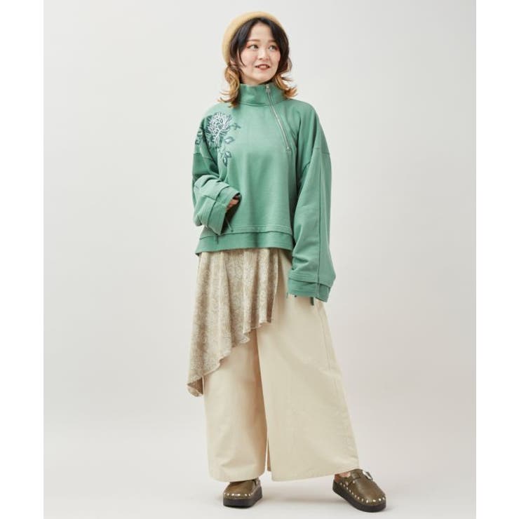 【チャイハネ】ノワリユ変形ワイドパンツ | アミナコレクション  | 詳細画像4 