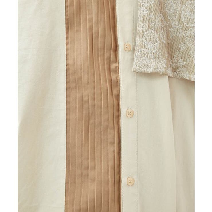 【チャイハネ】ノワリユメンズバンドカラーシャツ | アミナコレクション  | 詳細画像10 