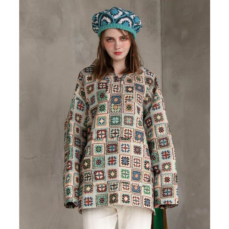 【チャイハネ】シェピメンズフードトップス | アミナコレクション | 詳細画像2 