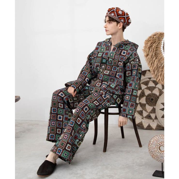 【チャイハネ】シェピメンズフードトップス | アミナコレクション | 詳細画像3 