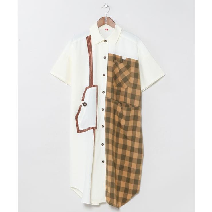 ホワイト | 【チャイハネ】ロダナシャツワンピース | アミナコレクション 