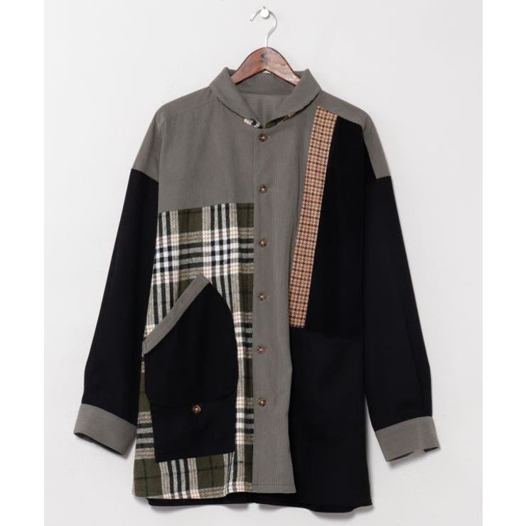 ブラック | 【チャイハネ】アメハントメンズシャツ | アミナコレクション 
