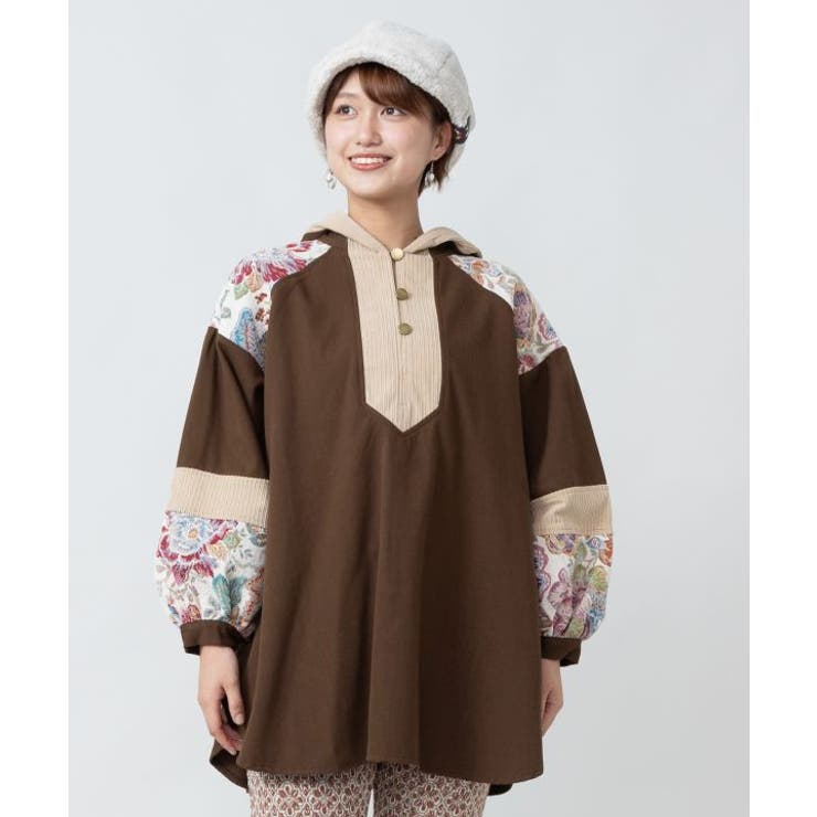 【チャイハネ】ジプアフードトップス | アミナコレクション  | 詳細画像5 