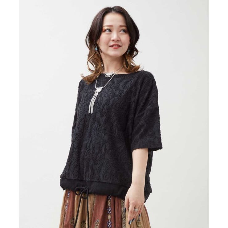 ブラック | 【チャイハネ】ビズリントップス | アミナコレクション 